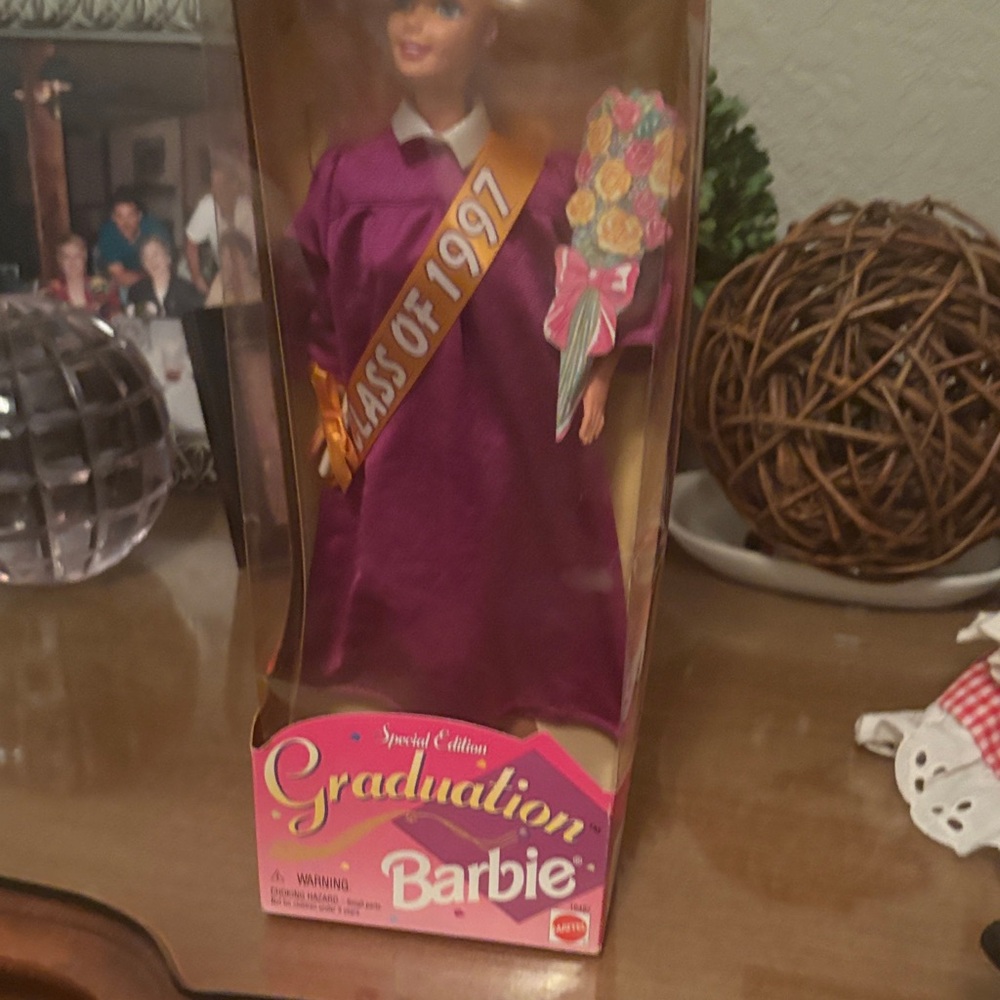 Barbie Special Edition in Purple Gown with Orange Sash